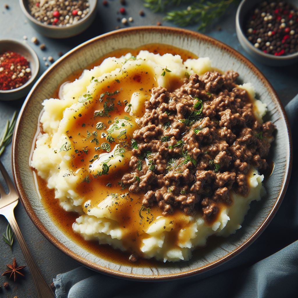 Como fazer carne moída com batata