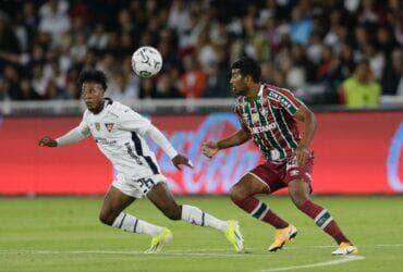 Fluminense x LDU ao vivo; onde assistir, horário e escalações do jogo desta quinta (29) pela final da Recopa Sul-Americana. Foto: Twitter Conmebol