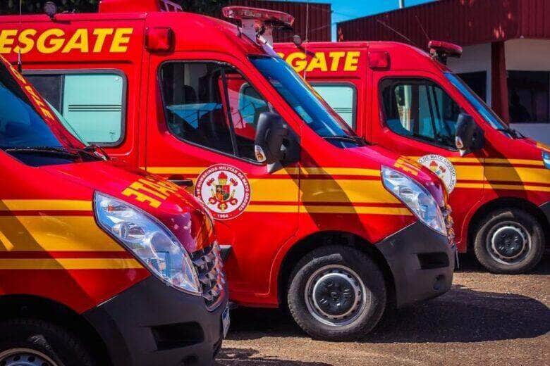 Dois jovens feridos em capotamento no Distrito Industrial de Sinop