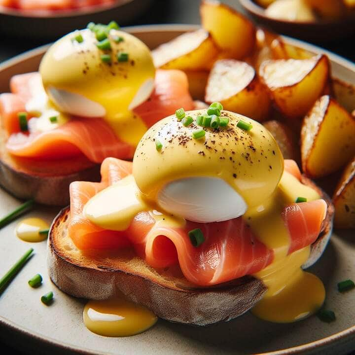 Receita de ovos benedict