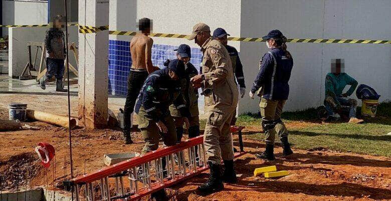 Homem morre soterrado em obra de escola em Sorriso