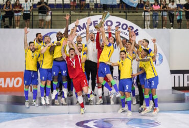 brasil, argentina, copa américa de futsal Por: Divulgação/Conmebol/Direitos Reservados