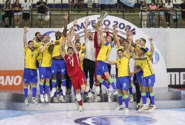 brasil, argentina, copa américa de futsal Por: Divulgação/Conmebol/Direitos Reservados