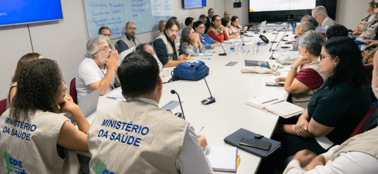 Centro de Operações de Emergências trabalha em ações de enfrentamento à dengue - Foto: Divulgação