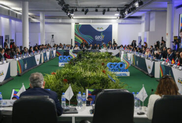 São Paulo (SP) 29/02/2024 - 1ª reunião de Ministros de Finanças e Presidentes de Bancos Centrais do G20, no Pavilhão da Bienal no Parque Ibirapuera. Foto: Paulo Pinto/Agência Brasil