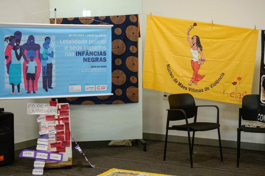 Rio de Janeiro (RJ), 20/02/2024 – Evento Escuta popular sobre letalidade policial e o impacto na infância, na Gamboa, na zona portuária do Rio de Janeiro. Foto: Tomaz Silva/Agência Brasil