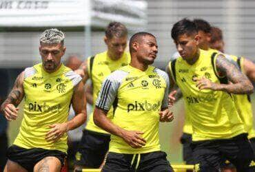 flamengo, treino, futebol Por: Gilvan de Souza/CRF/Direitos Reservados