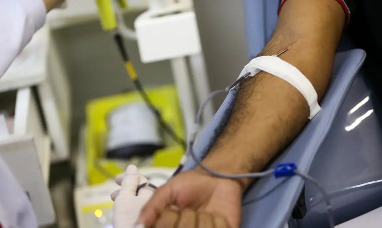 Hemocentros convocam população para a doação de sangue - Foto: Marcelo Camargo/Agência Brasil