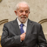 Brasília (DF), 22/02/2024, O Supremo Tribunal Federal (STF) realiza sessão solene de posse do novo ministro da Corte, Flávio Dino. Na foto o presidente Lula. Foto: Valter Campanato/Agência Brasil