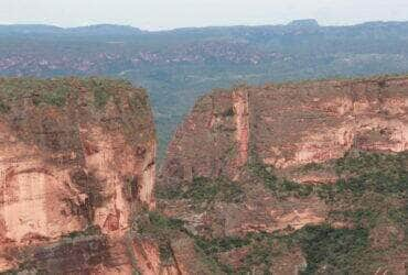 Parque Nacional Chapada dos Guimarães Por: D`Laila Borges/Sedec/Governo do Mato Grosso