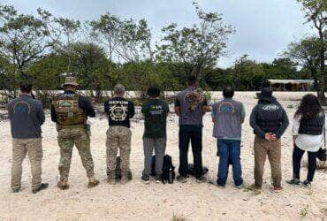 Polícia Federal fiscaliza construções irregulares em terras da União - Foto: Divulgação/PF