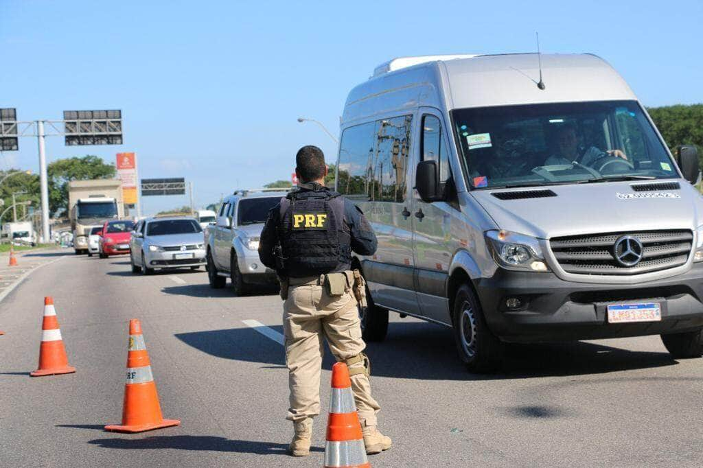 redução da criminalidade em estradas do Rio. Crédito: Divulgação/PRF