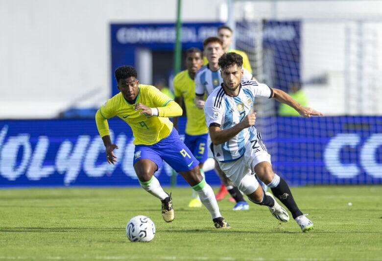brasil, argentina, pré-olímpico, futebol Por: Joilson Marconne/CBF/Direitos Reservados