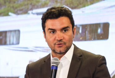 Brasília, (DF) – 22/01/2024 - O ministro do Turismo, Celso Sabino, apresenta dados do turismo para o verão 2024. Foto Valter Campanato/Agência Brasil.