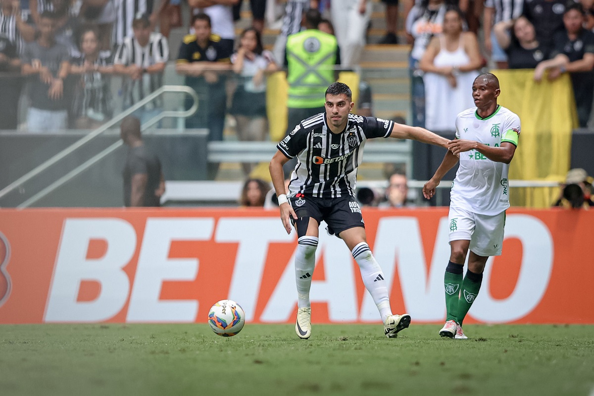 América-MG x Atlético-MG ao vivo; onde assistir, horário e escalações do jogo deste domingo (17) pelo Mineiro. Foto: Pedro Souza/Atlético