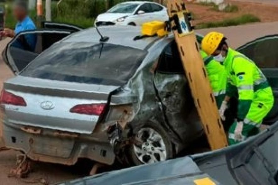 Acidente deixa três feridos em rodovia no Norte de Mato Grosso