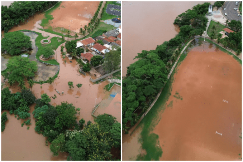 Chuvas intensas em Rondonópolis causam alagamentos e preocupam moradores
