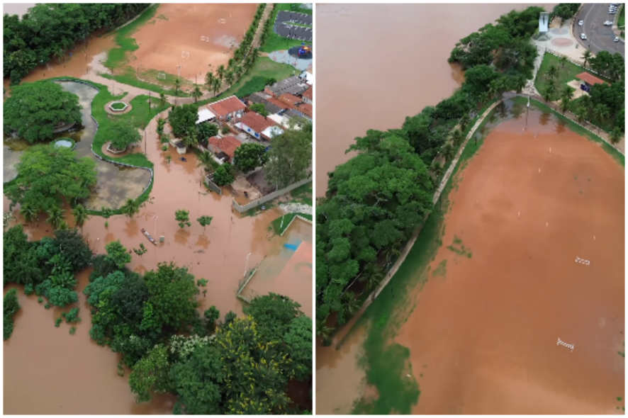 Chuvas intensas em Rondonópolis causam alagamentos e preocupam moradores