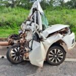 Motorista de carro de passeio morre em grave acidente na BR-364 em Mato Grosso