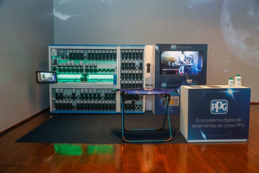 PPG revela suas tecnologias para os diferentes segmentos das indústrias 4 PPG revela suas tecnologias para os diferentes segmentos das industrias Divulgacao PPG MoonWalk4