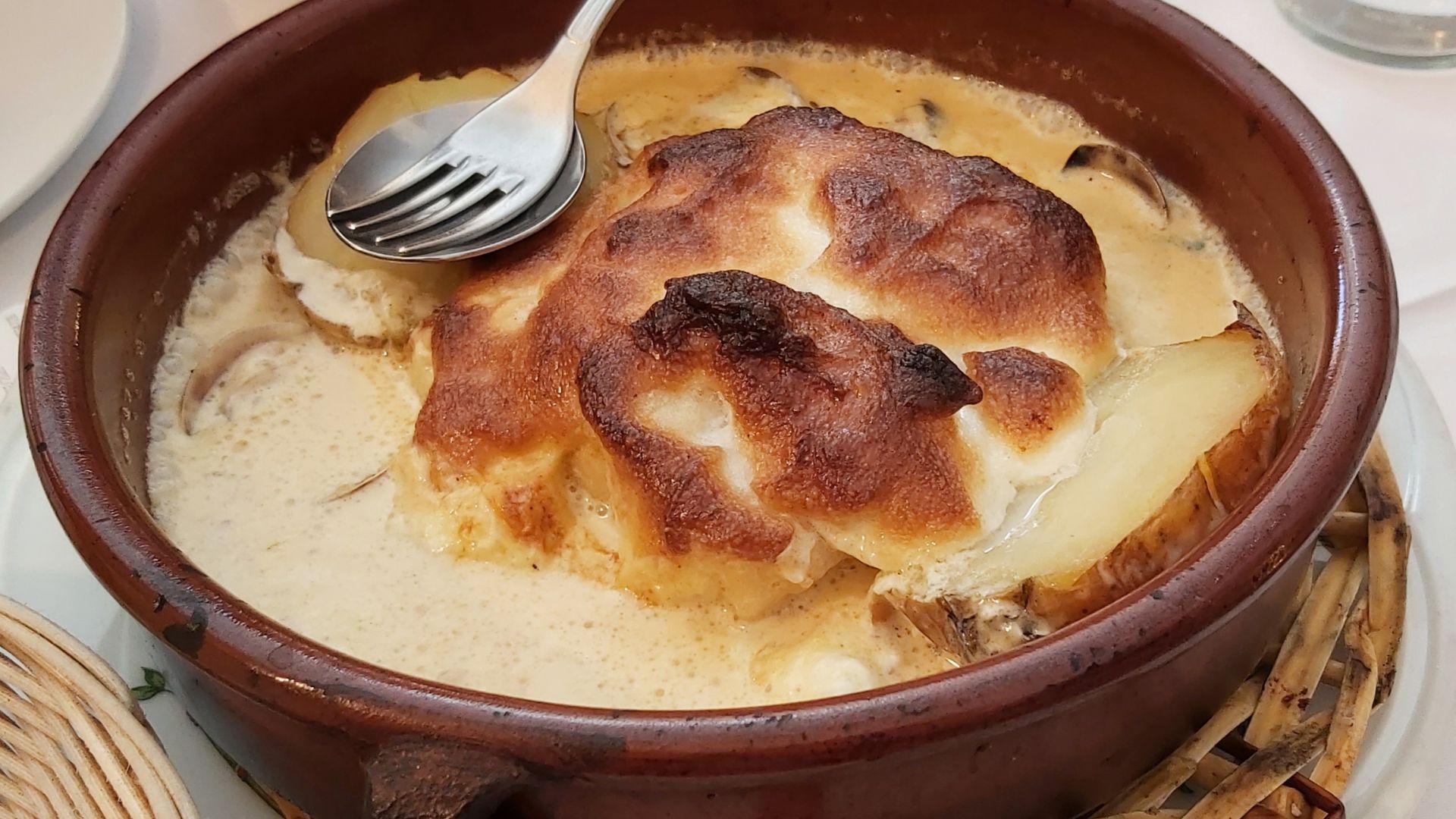 Receita de bacalhau gratinado