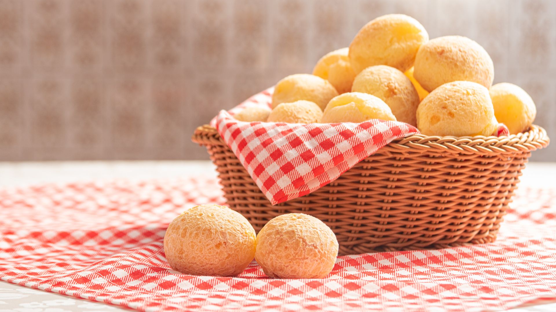 Receita de pão de queijo light