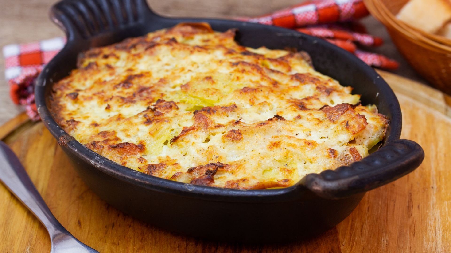 Receita de torta de bacalhau