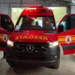 Corpo de Bombeiros atende ocorrência de acidente de trânsito em Juína