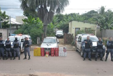 Suspeitos de roubo e homicídio são presos em flagrante em Nobres após perseguição policial