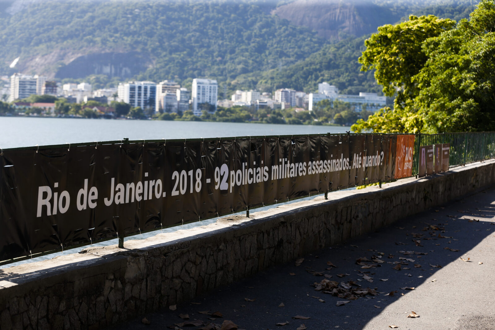 ONG Rio de Paz homenageia policiais militares mortos no estado do Rio. Por: Tomaz Silva/Agência Brasil