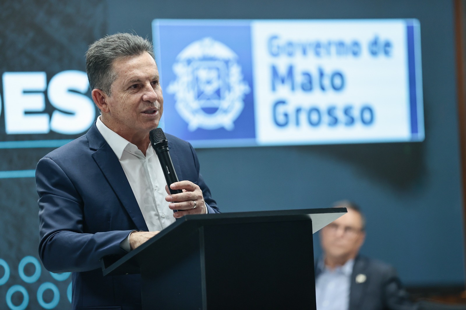 Mauro Mendes garantiu meta do Governo em evento com prefeitos de 34 municípios, em Cuiabá.               Crédito - Mayke Toscano/Secom-MT