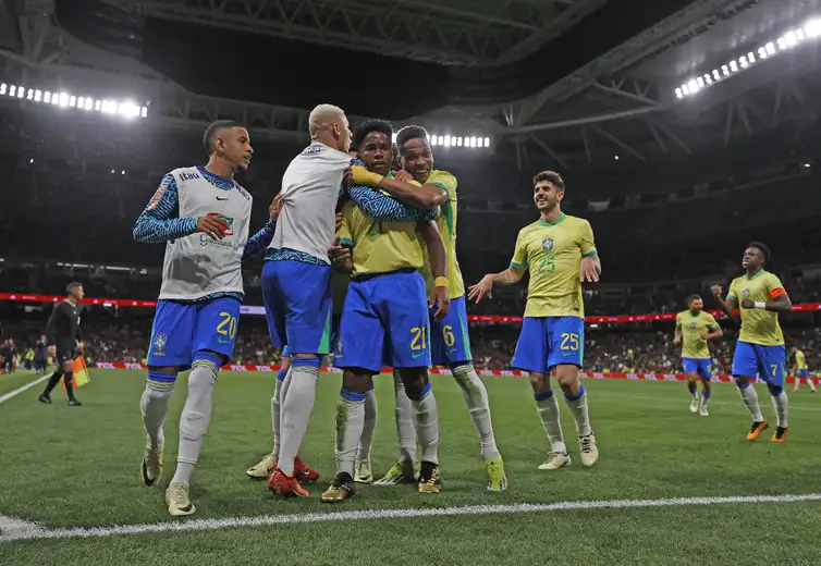 Seleção Brasileira de Futebol enfrenta a Espanha, no Santiago Bernabéu nessa terça-feira 26/03. Foto: Rafael Ribeiro/CBF