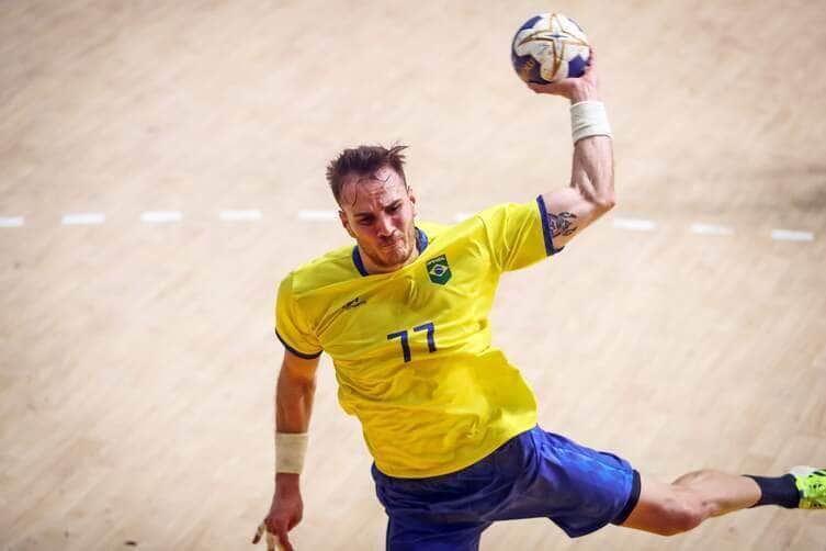 03. 11. 2023 - Jogos Pan-americanos Santiago 2023 - Handebol Masculino Semifinal entre Brasil x Estados Unidos - Foto de Gaspar Nóbrega/COB @gasparnobrega