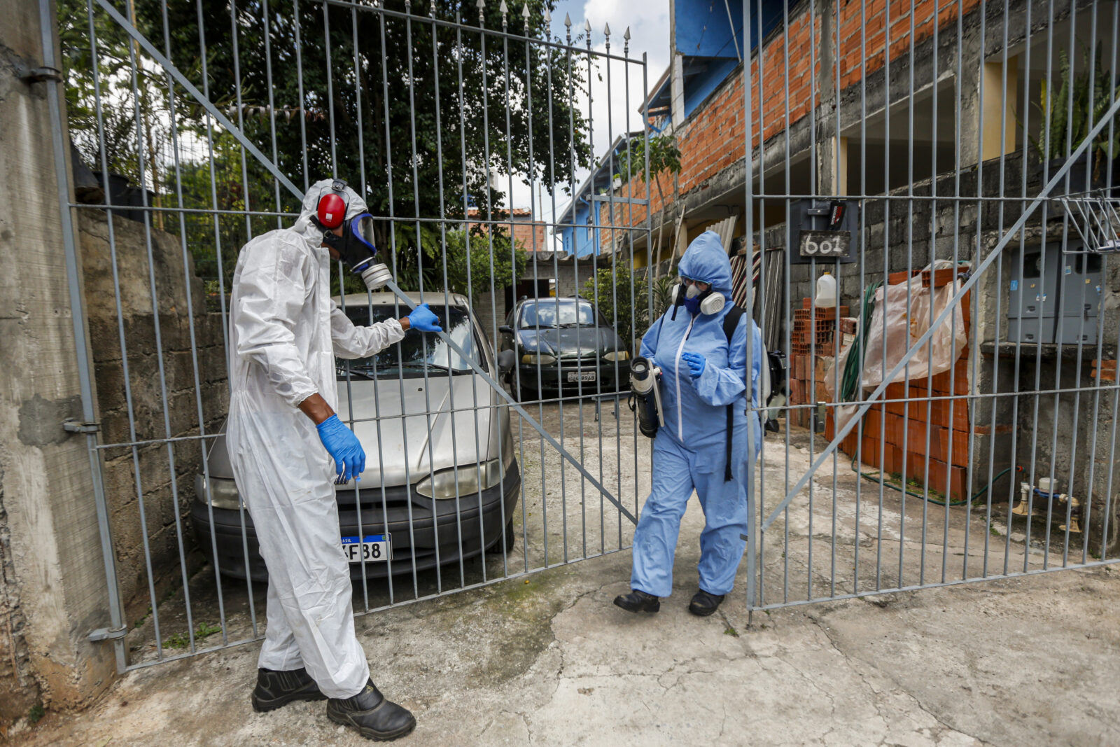 Osasco (SP) 15/03/2024 - Equipes da Zoonoses realizam trabalho de campo no combate aos focos da Dengue nos bairros da cidade. Foto: Paulo Pinto/Agência Brasil