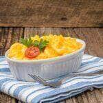 Receita de macarrão com cheddar