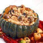 Receita de camarão na moranga