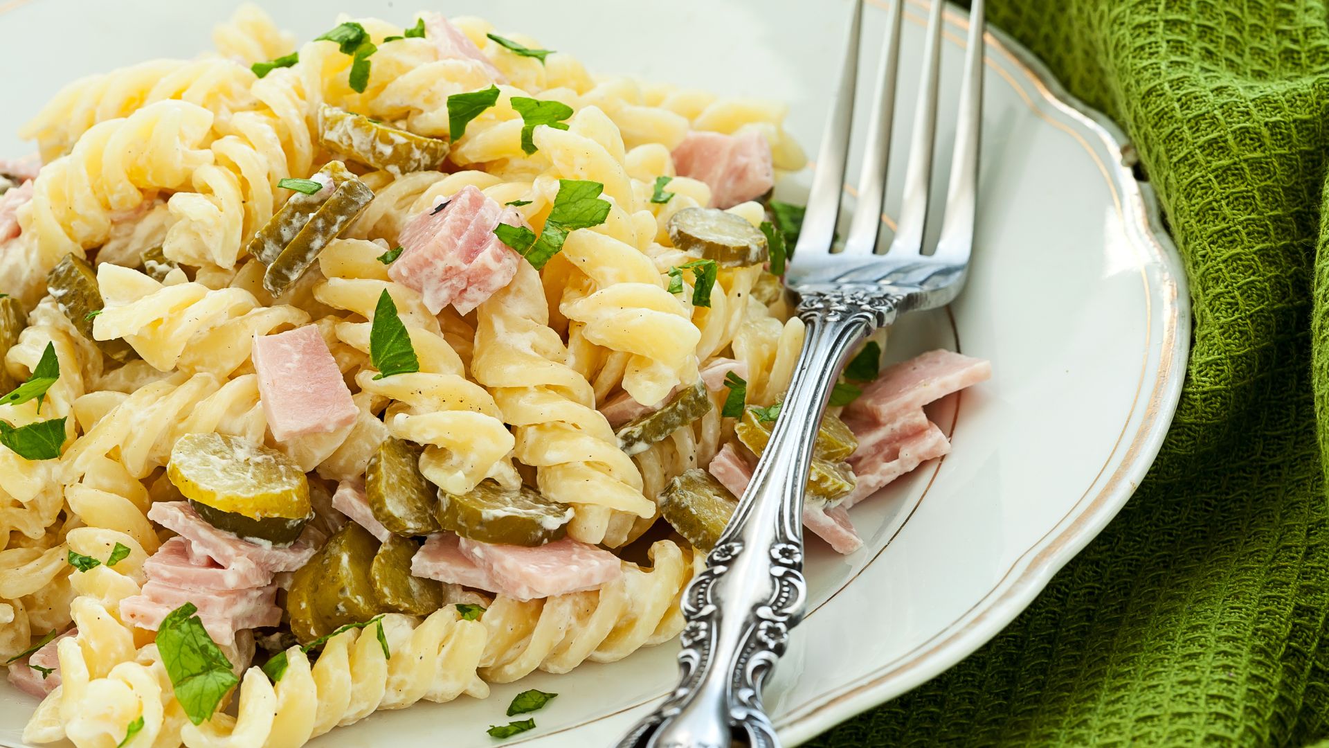 Receita de salada de macarrão com atum