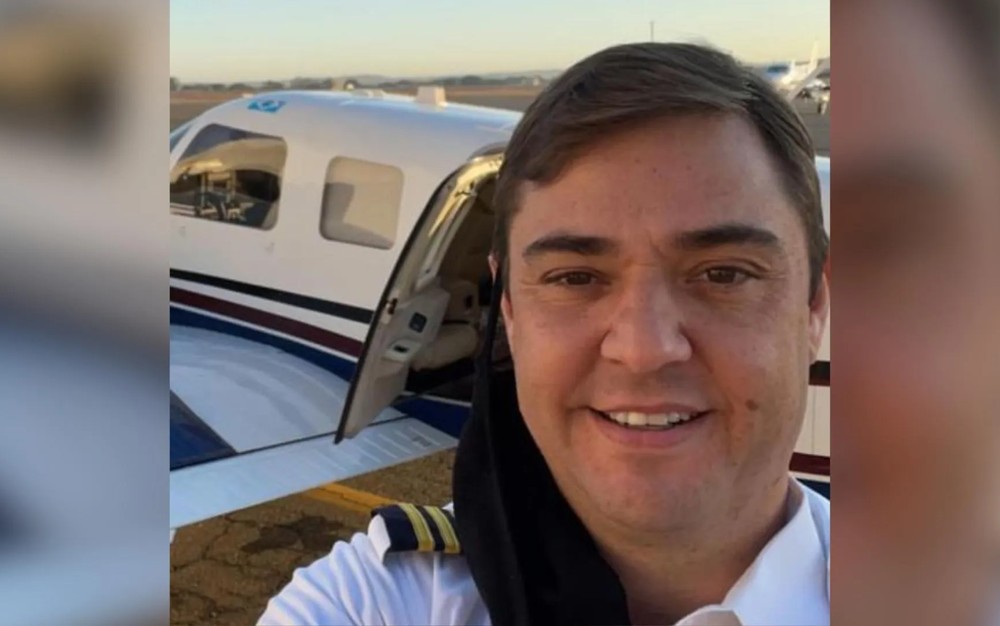 Piloto de avião Angelo Chaves Pucci, de 44 anos, localizaram o corpo dele. Foto: Arquivo pessoal/ Redes Sociais