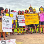 Os parentes denunciaram a ausência de Consulta Prévia Livre e Informada, a fragilidade dos estudos de impacto e os riscos socioambientais da ferrovia. Foto: @CoiabAmazonia/X