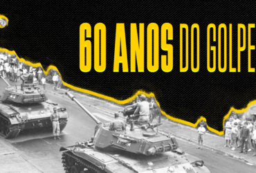 Arte 60 anos do golpe - destaque para capa Por: Arte/Agência Brasil