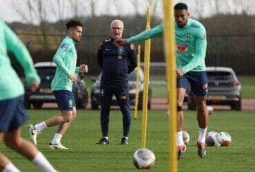 dorival Júnior, seleção brasileira, treino Por: Rafael Ribeiro/CBF/Direitos Reservados