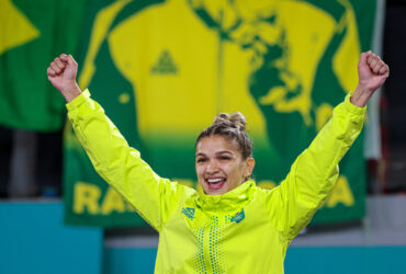 28. 10. 2023 - Jogos Pan-americanos Santiago 2023 - Judô - Larissa Pimenta ganhou a medalha de ouro na categoria -52kg - Foto: Wander Roberto/COB @wander_imagem