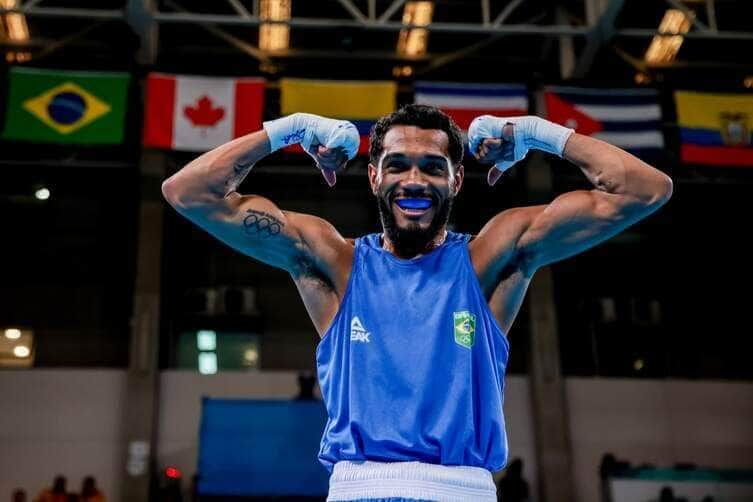 Luiz Bolinha, boxe, Pan-Americano de Santiago Por: Miriam Jeske/COB/Direitos Reservados