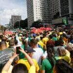 São Paulo (SP) 25/02/2024 - Ato do Pastor Silas Malafaia em apoio a Bolsonaro na Avenida Paulista. Foto: Paulo Pinto/Agência Brasil Por: Paulo Pinto/Agência Brasil