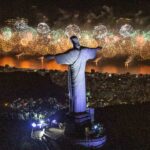 Réveillon 2021/2022 Copacabana Rio de Janeiro - Cristo Redentor Por: Fernando Maia /Riotur