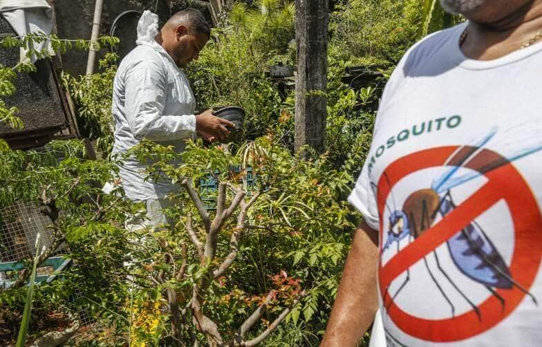 Osasco (SP) 15/03/2024 - Equipes da Zoonoses realizam trabalho de campo no combate aos focos da Dengue nos bairros da cidade. Foto: Paulo Pinto/Agência Brasil