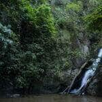 Cachoeira do Horto no percurso de trilhas dentro da mata atlântica na Floresta da Tijuca, no Rio de Janeiro Por: Tomaz Silva/Agência Brasil