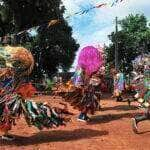 O Maracatu Rural ou Maracatu de Baque Solto é um tipo de maracatu, uma manifestação folclórica com origem no estado de Pernambuco. [1] Tem como principal símbolo o caboclo de lança, e distingue-se do Maracatu Nação por sua organização, personagens e ritmo. Foto: Iphan/Divulgação