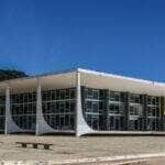 Brasília - 22. 05. 2023 - Foto da Fachada do Supremo Tribunal Federal, em Brasília. Foto: Antônio Cruz/ Agência Brasil