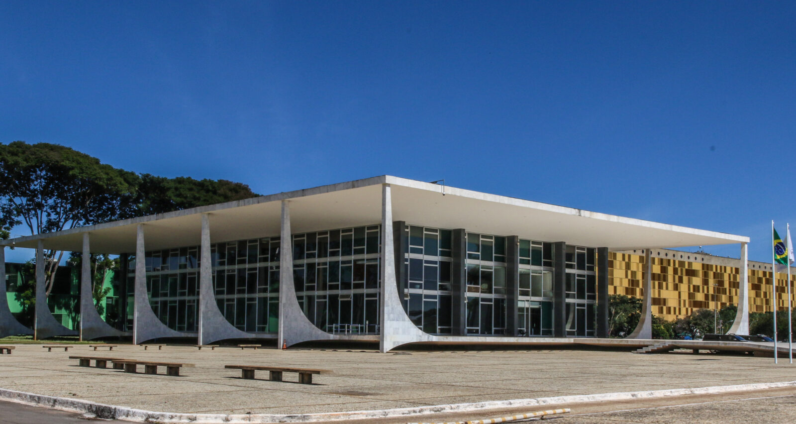 Brasília - 22. 05. 2023 - Foto da Fachada do Supremo Tribunal Federal, em Brasília. Foto: Antônio Cruz/ Agência Brasil